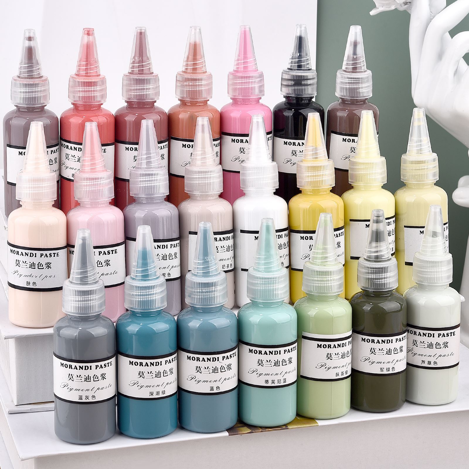 Morandi Colors Liquid Resin Pi - огляд і ціна Resin Pigment Set