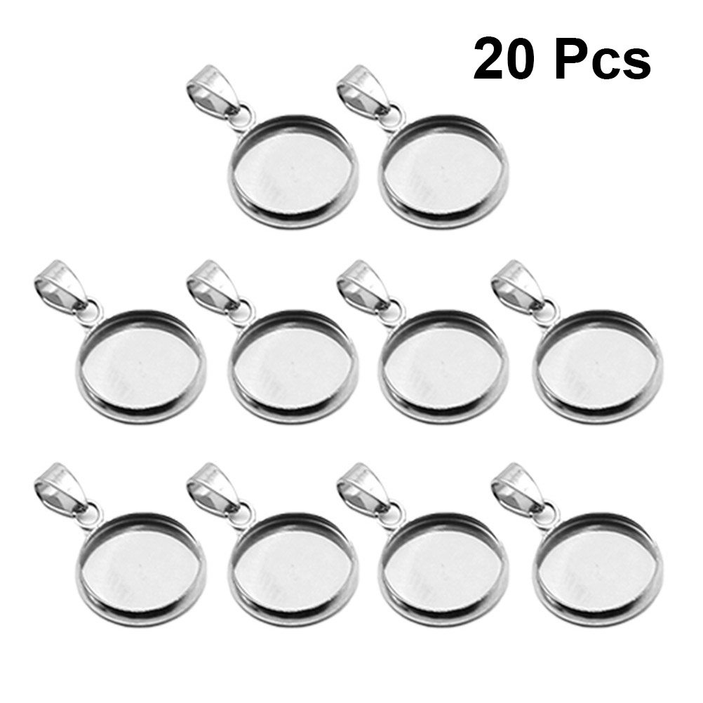 20Pcs DIY Pendant Holder Set S - огляд і ціна Resin Crafts Diy