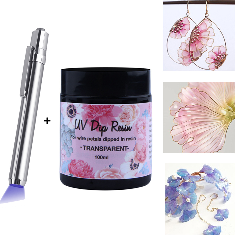 UV DIP Resin Glue UV Flower-Ma - огляд і ціна Epoxy Uv Resin Kit
