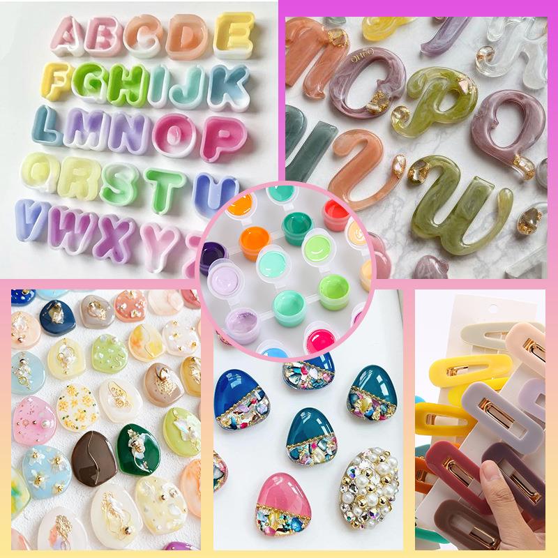 6colors/Set Paste Pigment UV R - огляд і ціна Resin Pigment Set