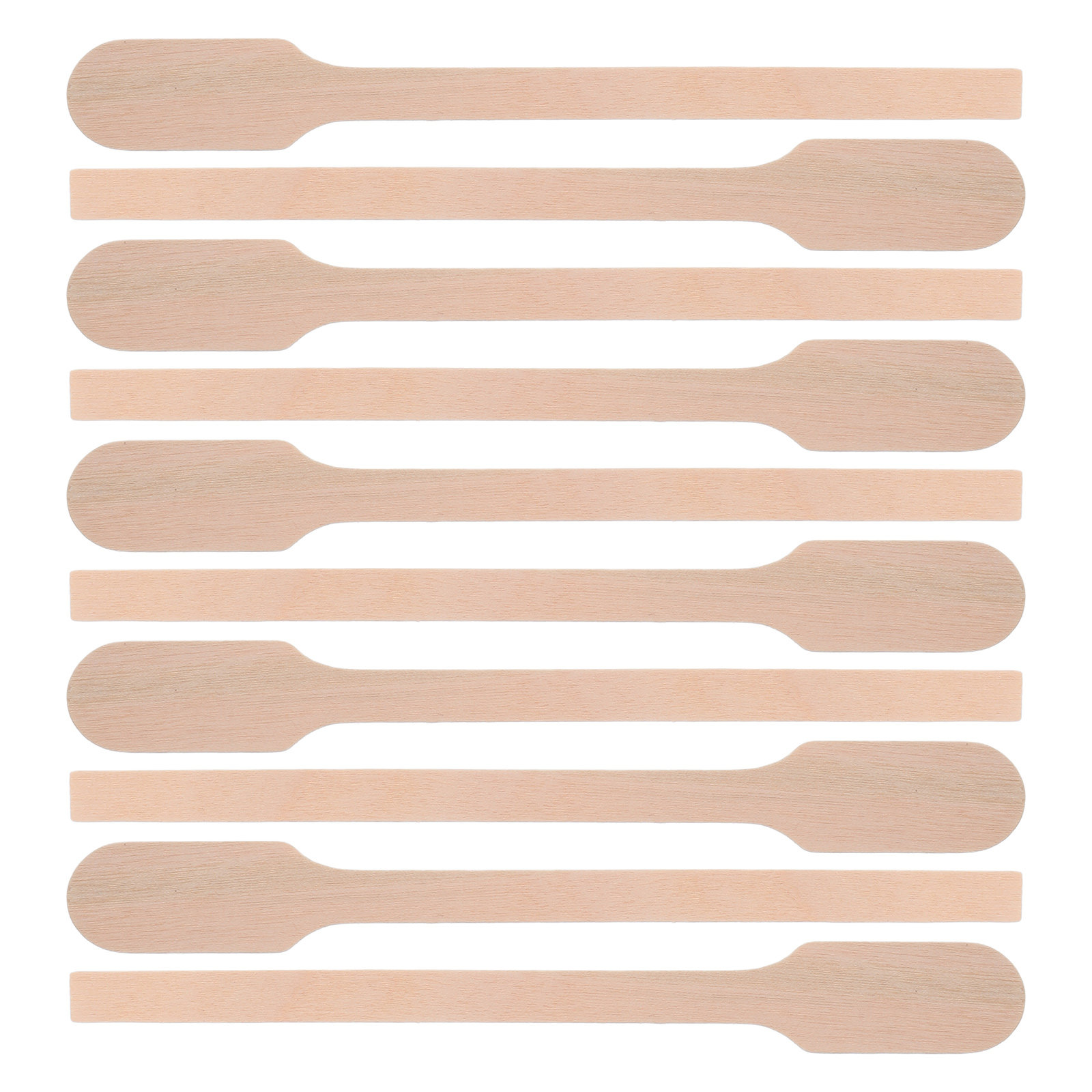 200Pcs Wood Mixing Sticks Flat - огляд і ціна Crafting Resin